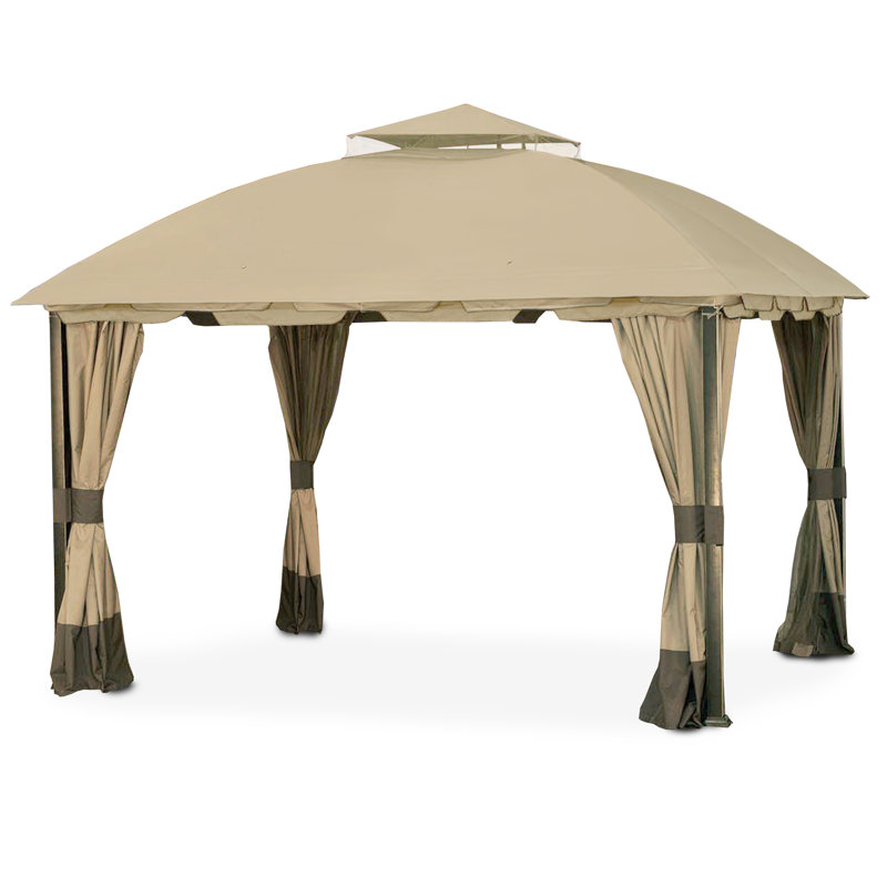 South Hampton Gazebo REPLACEMENT CANOPY ONLY Color: Beige, Material: Riplock 350 Fabric