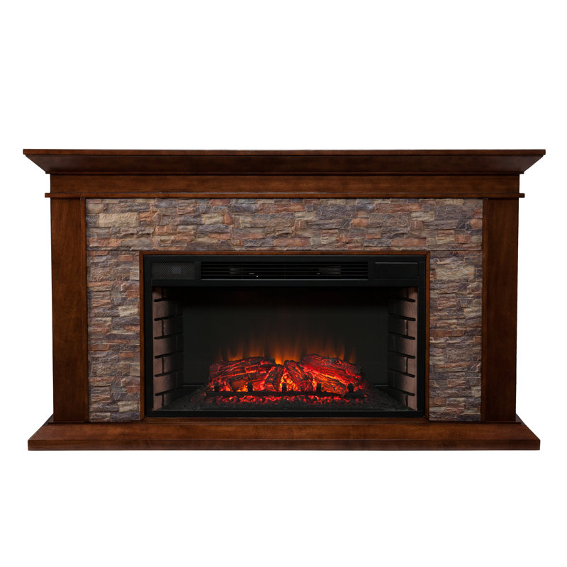Darby Home Co Camilla Simulated Electric Fireplace Reviews Wayfair