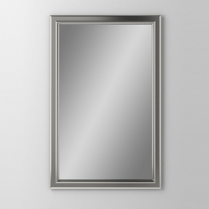 Robern Main Line Bryn Mawr Recessed Framed Medicine Cabinet With 3 Adjustable Shelves Wayfair