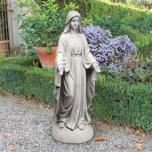 Virgin Mary Madonna Baby Jesus Indoor Outdoor Garden Statue 