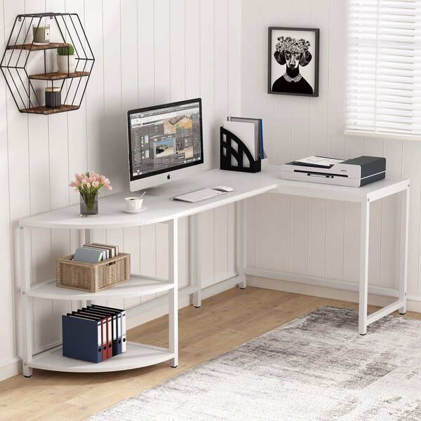 3 Person Workstation Desk | Wayfair