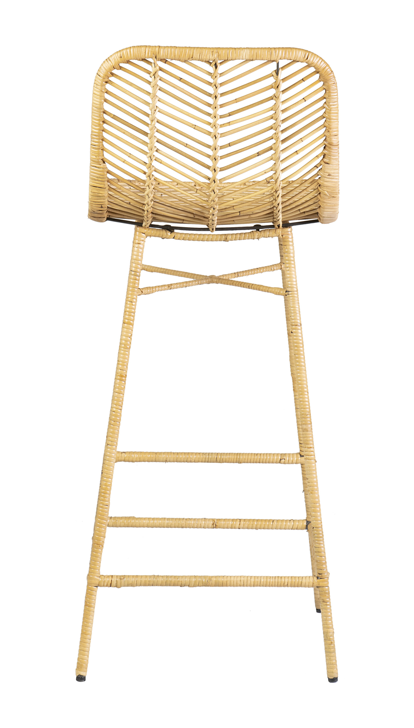 Colette Wicker Rattan Bar Counter Stool Reviews Joss Main