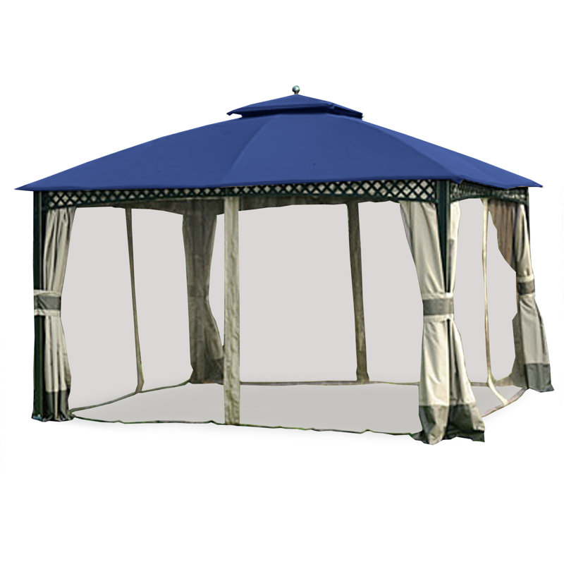COLOR BEIGE Windsor Gazebo Replacement Canopy Material: Riplock 350 Fabric, Color: Beige