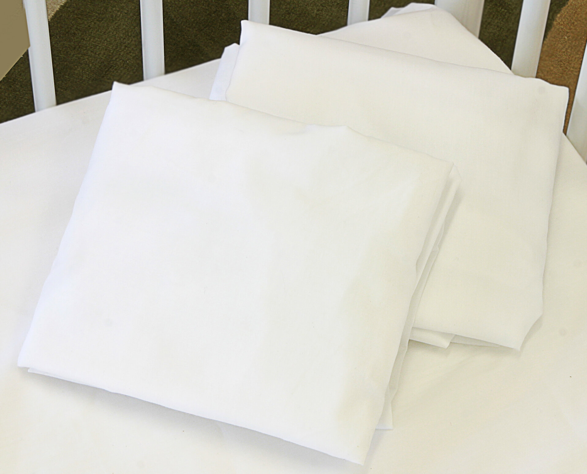 Alwyn Home Coleridge Cotton Compact Knitted Flat Crib Sheet