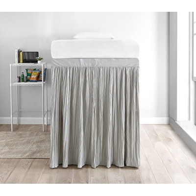 Gray & Silver Bed Skirts You'll Love in 2020 | Wayfair