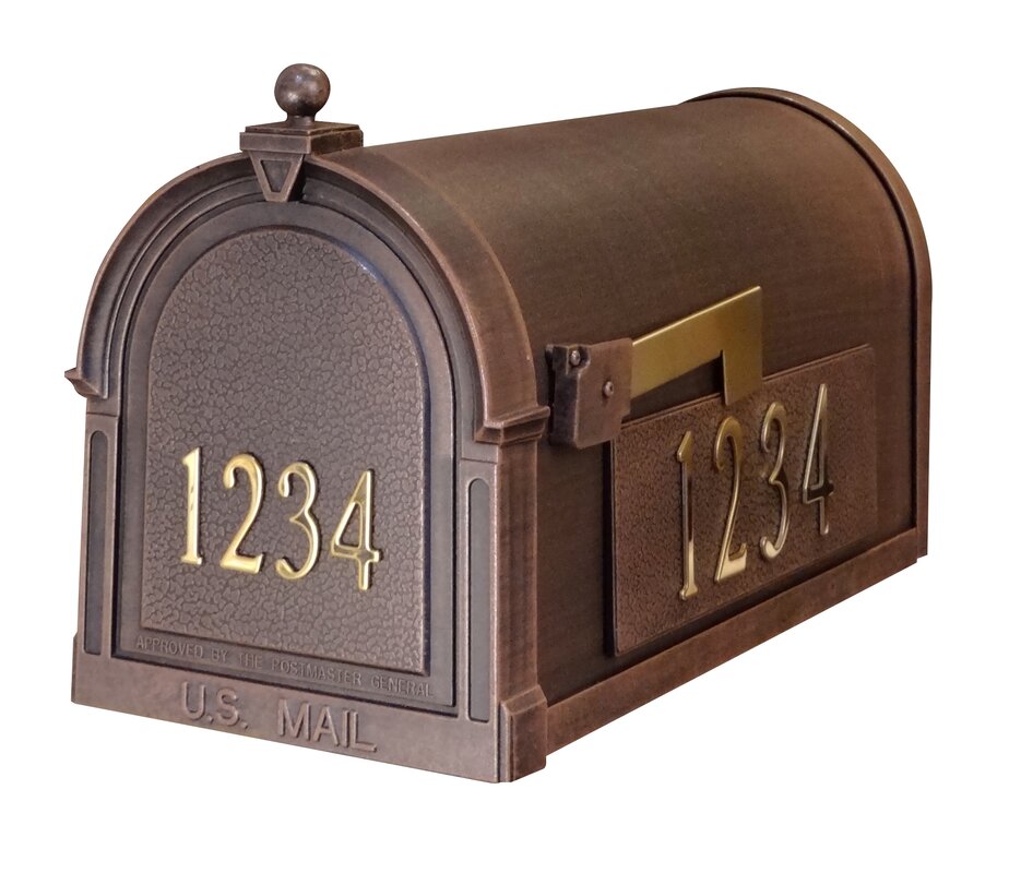 Special Lite Products Berkshire Post Mounted Mailbox & Reviews | Wayfair