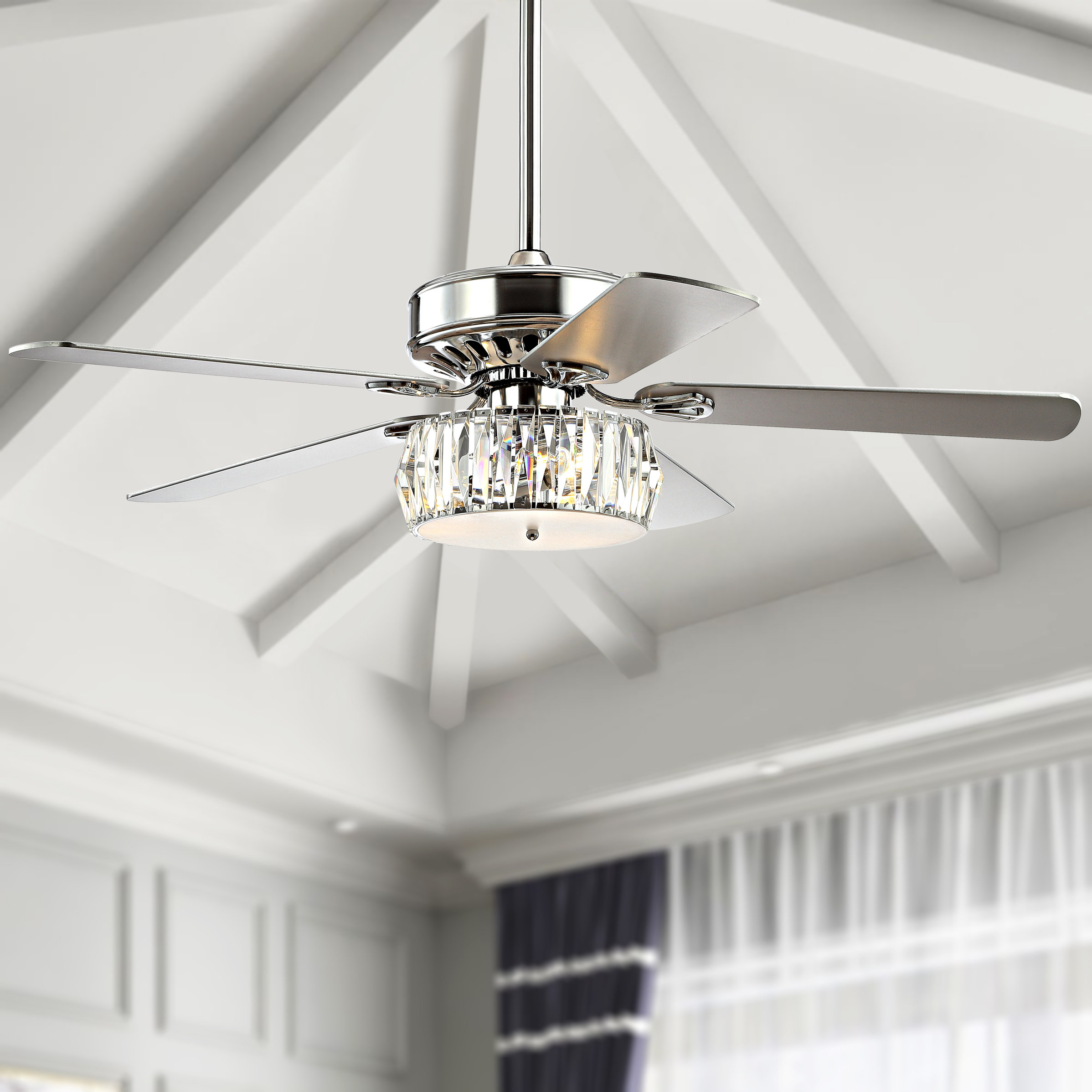 Rosdorf Park 52 Chilton 5 Blade Ceiling Fan With Remote Light 52 Chilton 5 Blade Ceiling Fan