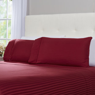 Hogansville 300 Thread Count Striped 100% Egyptian-Quality Cotton Sheet Set by Eider & Ivory Great Reviews