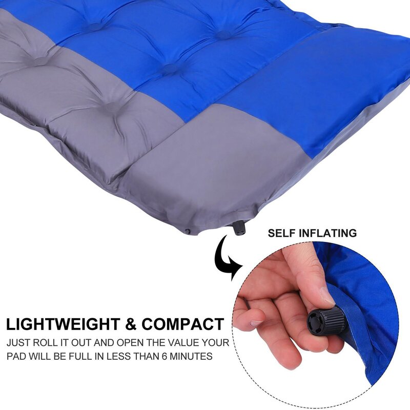 self inflating cot mattress