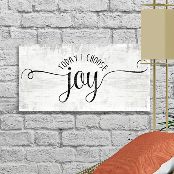 Choose Joy Sign Wayfair
