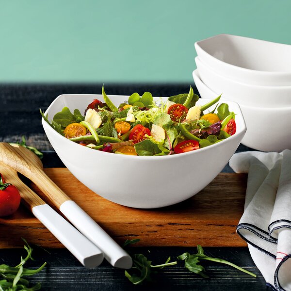 Cucina Italiana Ceramic Large Pasta Salad Fruit Serving Bowl Round 13 x 13 
