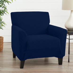 Harlowe Box Cushion Armchair Slipcover By Ebern Designs