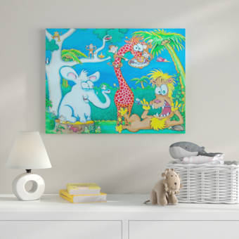 Harriet Bee Eberhart Chair Canvas Art Wayfair