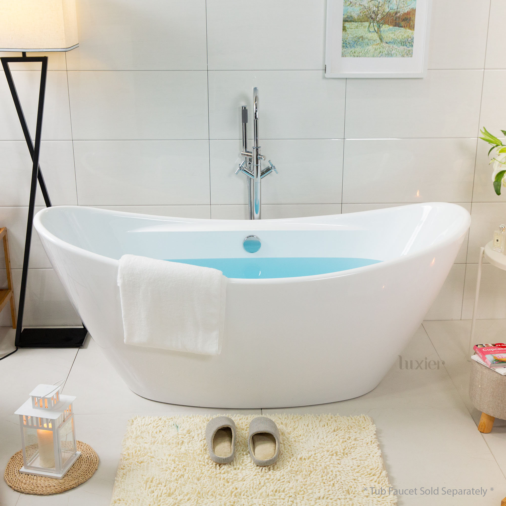 Luxier Luxury 67 X 30 Freestanding Soaking Bathtub Reviews