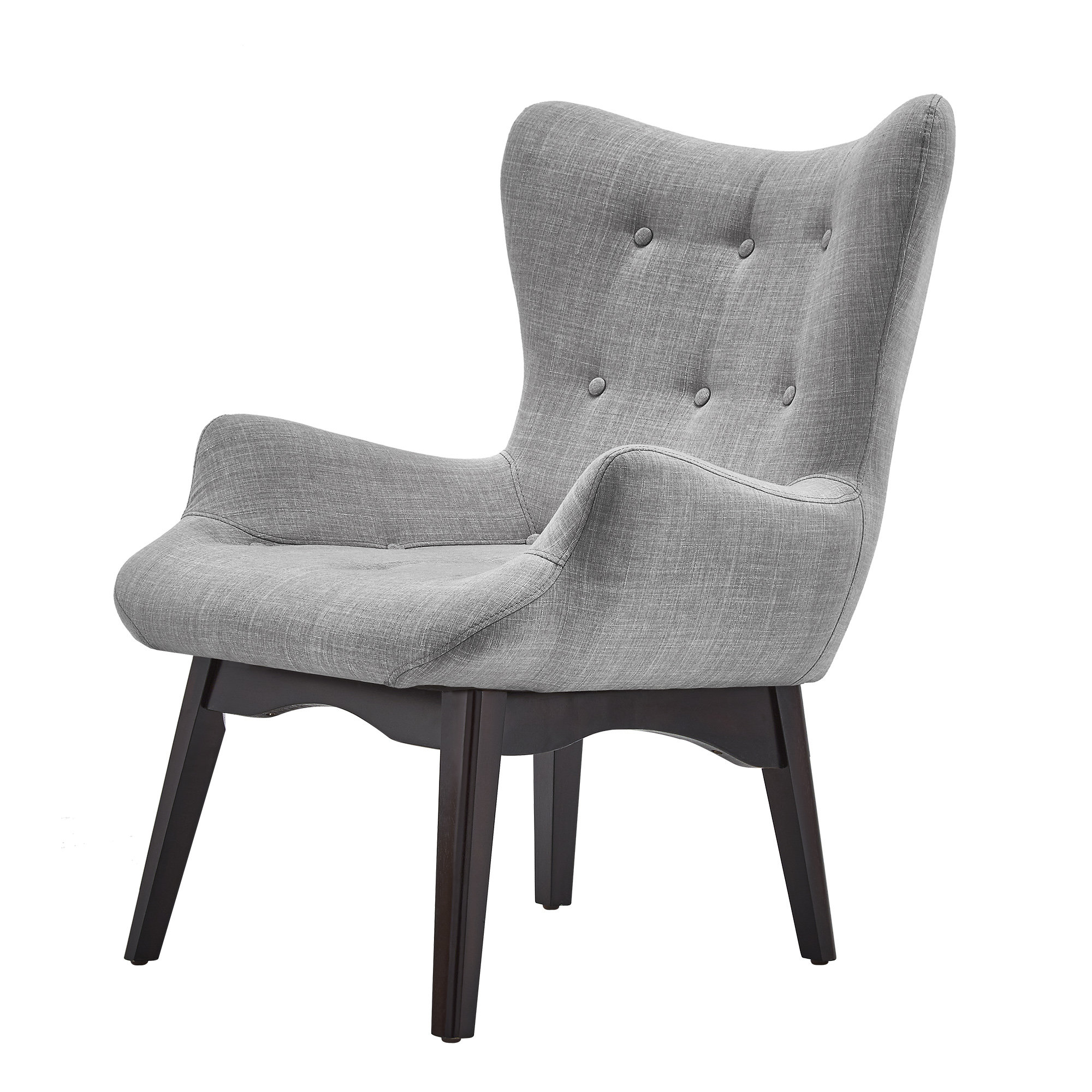 Mercury row shuman wingback chair reviews wayfair