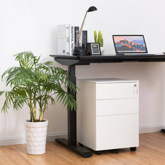 Orren Ellis Hamill 3 Drawer Filing Cabinet Locking Pedestal Under Orren Ellis Hamill 3 Drawer Filing Cabinet Locking Pedestal Under