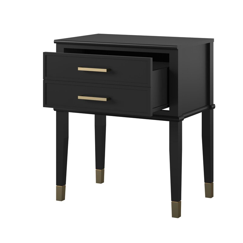 Cosmoliving By Cosmopolitan Westerleigh 1 Drawer Nightstand Reviews Wayfair