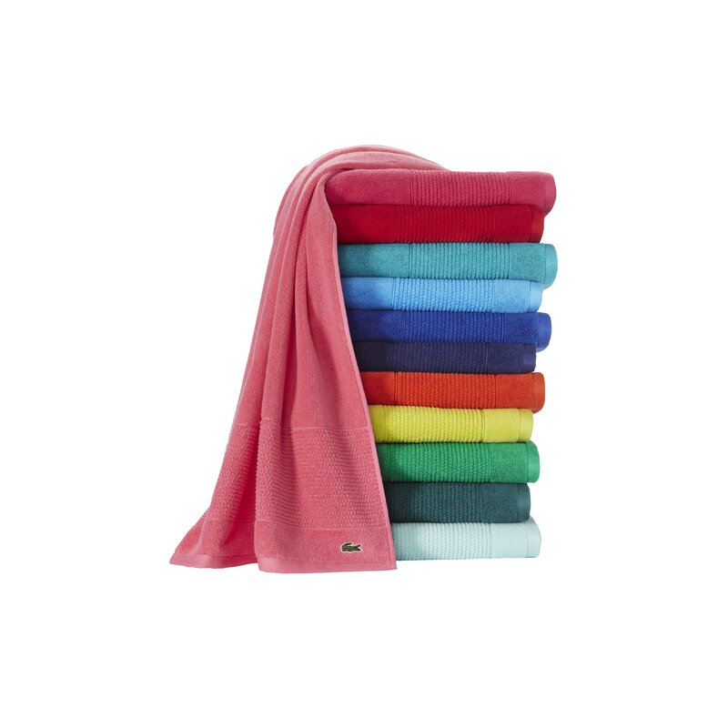 lacoste towel set