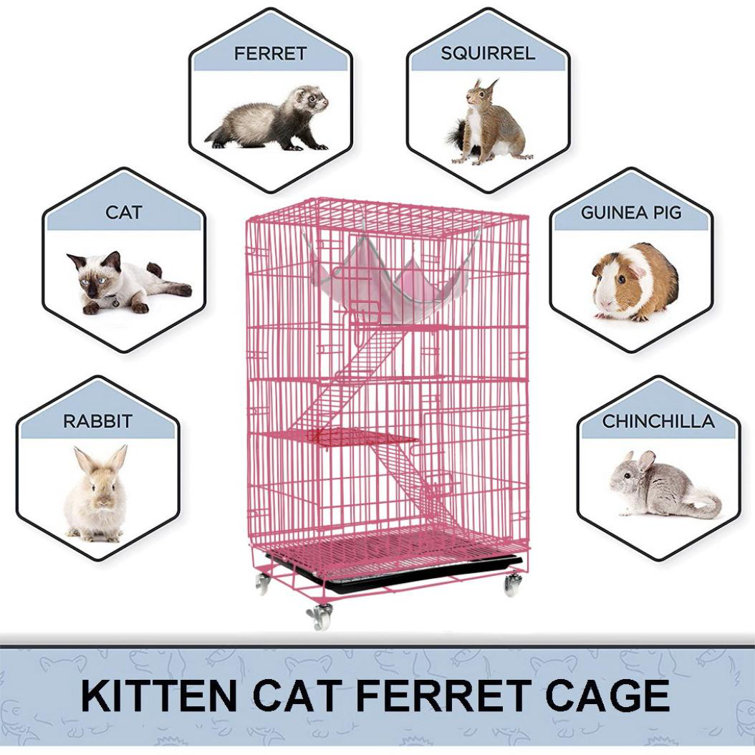 folding cat cage