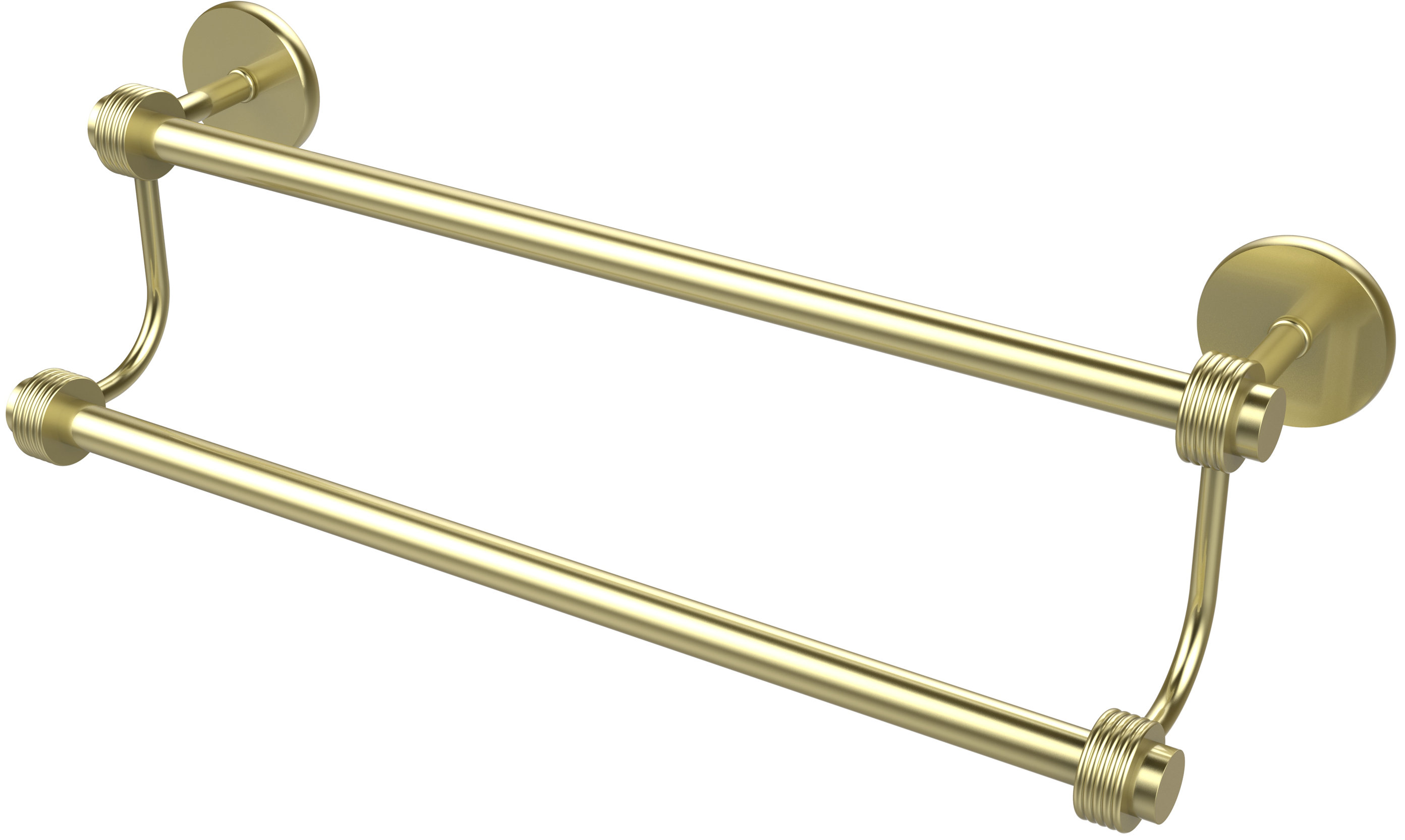 Allied Brass Satellite Orbit Two 18 Wall Mounted Towel Bar