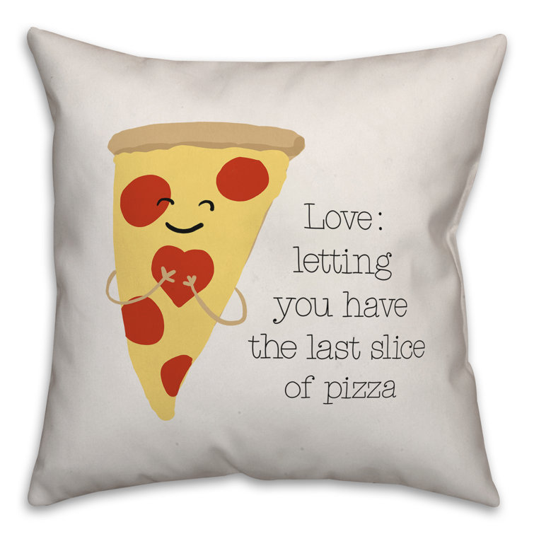 pizza slice pillow