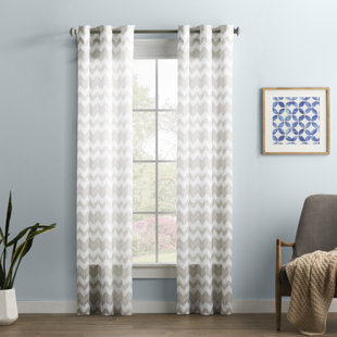 Taupe Sheer Curtains Wayfair