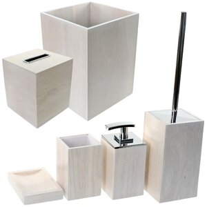 Papiro 6-Piece Bathroom Accessory Set