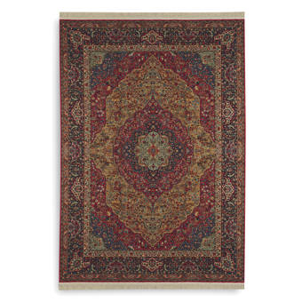 Karastan Antique Legends Emperors Hunt Oriental Wool Brick Red Area Rug Reviews Perigold