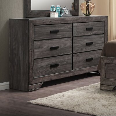 Willer 6 Drawer Double Dresser Union Rustic