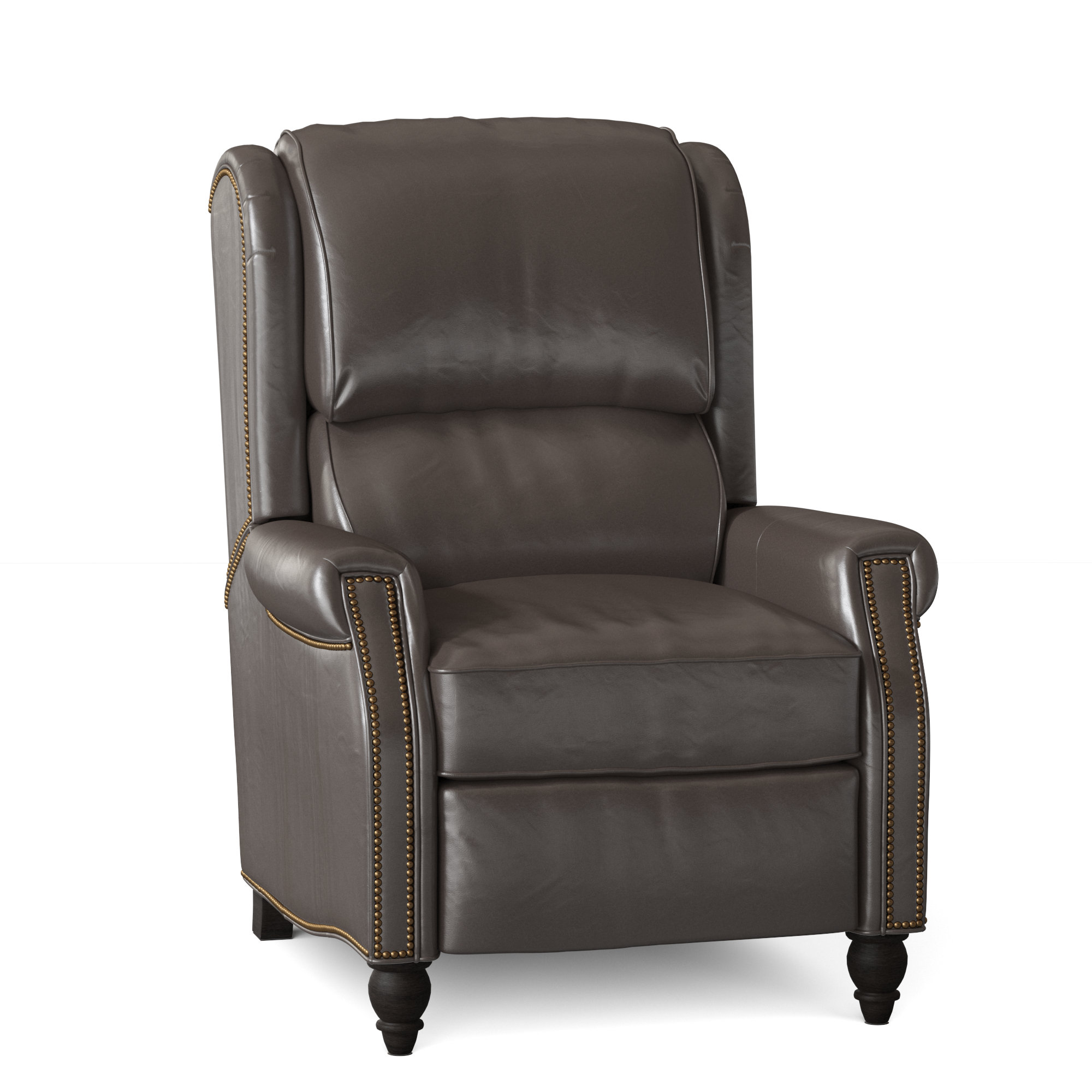 Bradington Young Coleson 335 Wide Faux Leather Standard Recliner Wayfair