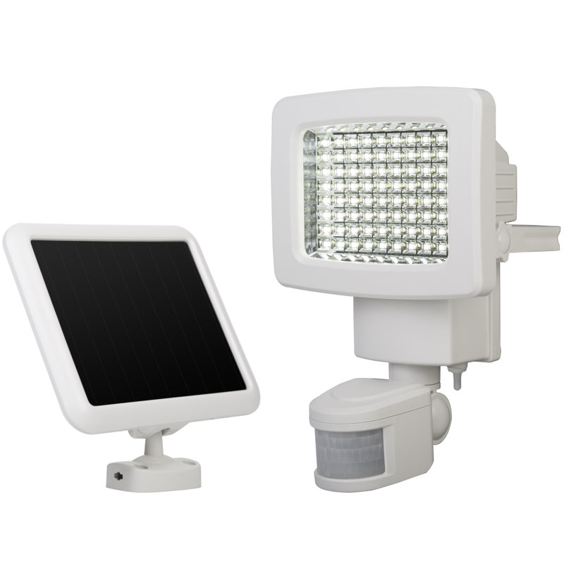 perfk Spot Light Outdoor Motion Sensor for Yard Square Outdoor 40 LED Solar Powered Security Lights