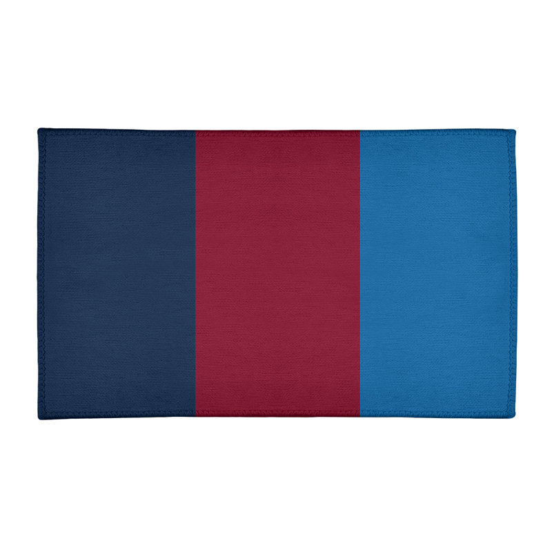 East Urban Home Nhs National Hockey Stripes Polar Night Blue Area Rug Wayfair