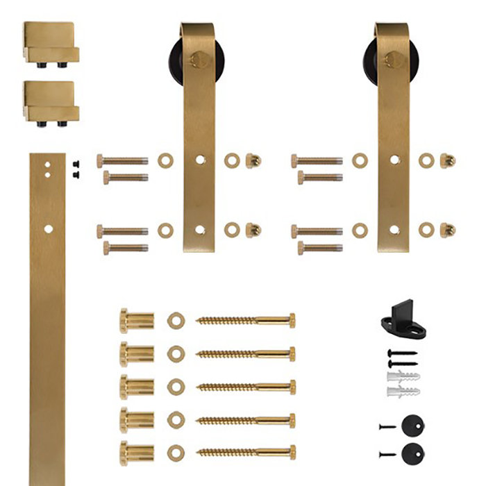 Custom Service Hardware Soft Close Standard Single Barn Door