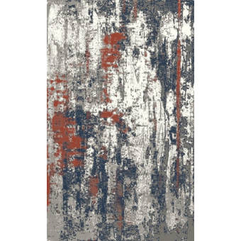 Wrought Studio Vanauken Charcoal Area Rug Wayfair
