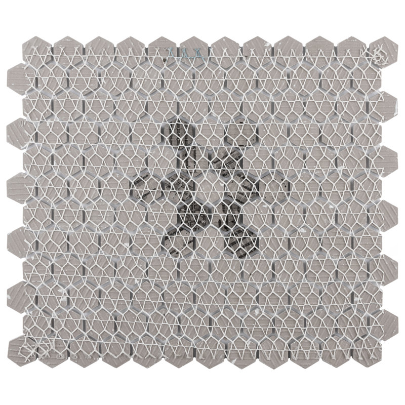 Retro 0 9 X 0 9 Porcelain Honeycomb Mosaic Wall Floor Tile Reviews