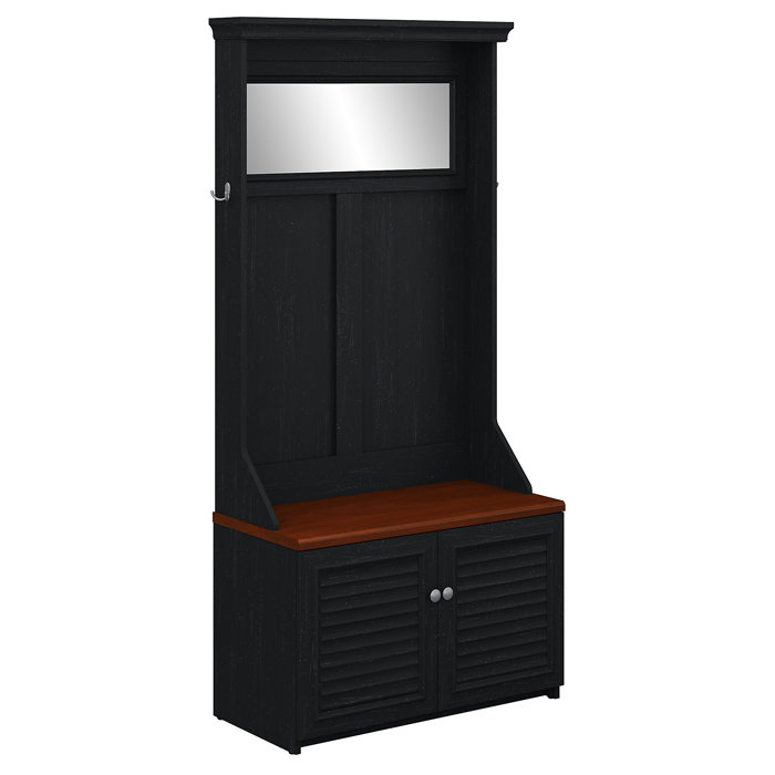 Beachcrest Home Oakridge Hall Tree With Shoe Storage Bench