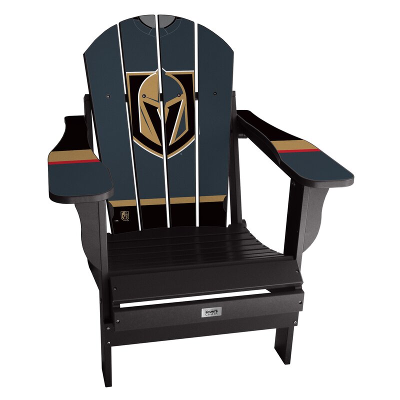 My Custom Sports Chair NHL Jersey Resin Folding Adirondack 