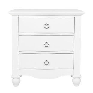 Go to store & view more images Scandia 3 Drawer Nightstand by Harriet Bee