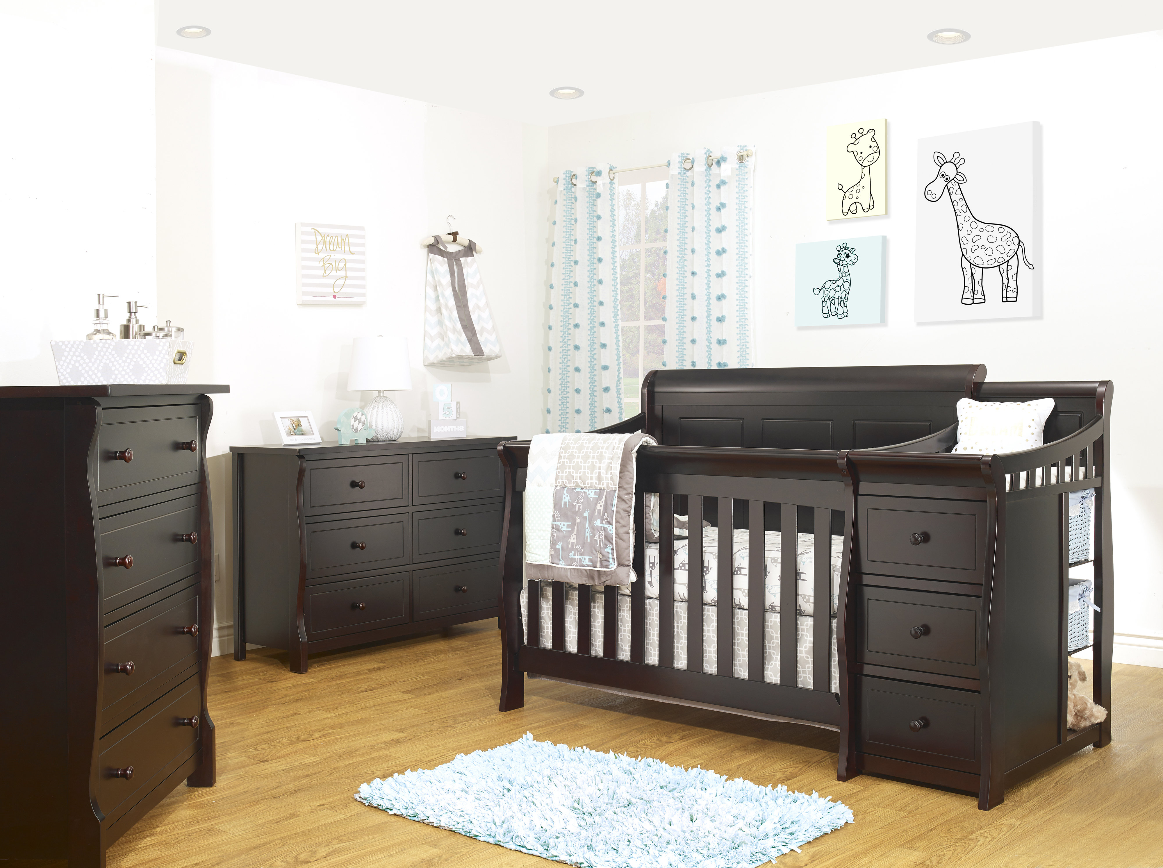 Sorelle Princeton Elite 4in1 Convertible Crib and Storage Wayfair