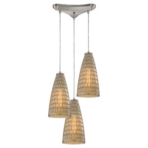 Saba 3-Light Cascade Pendant