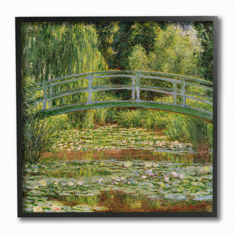 Winston Porter The Water Lily Pond Monet Classic By Claude Monet