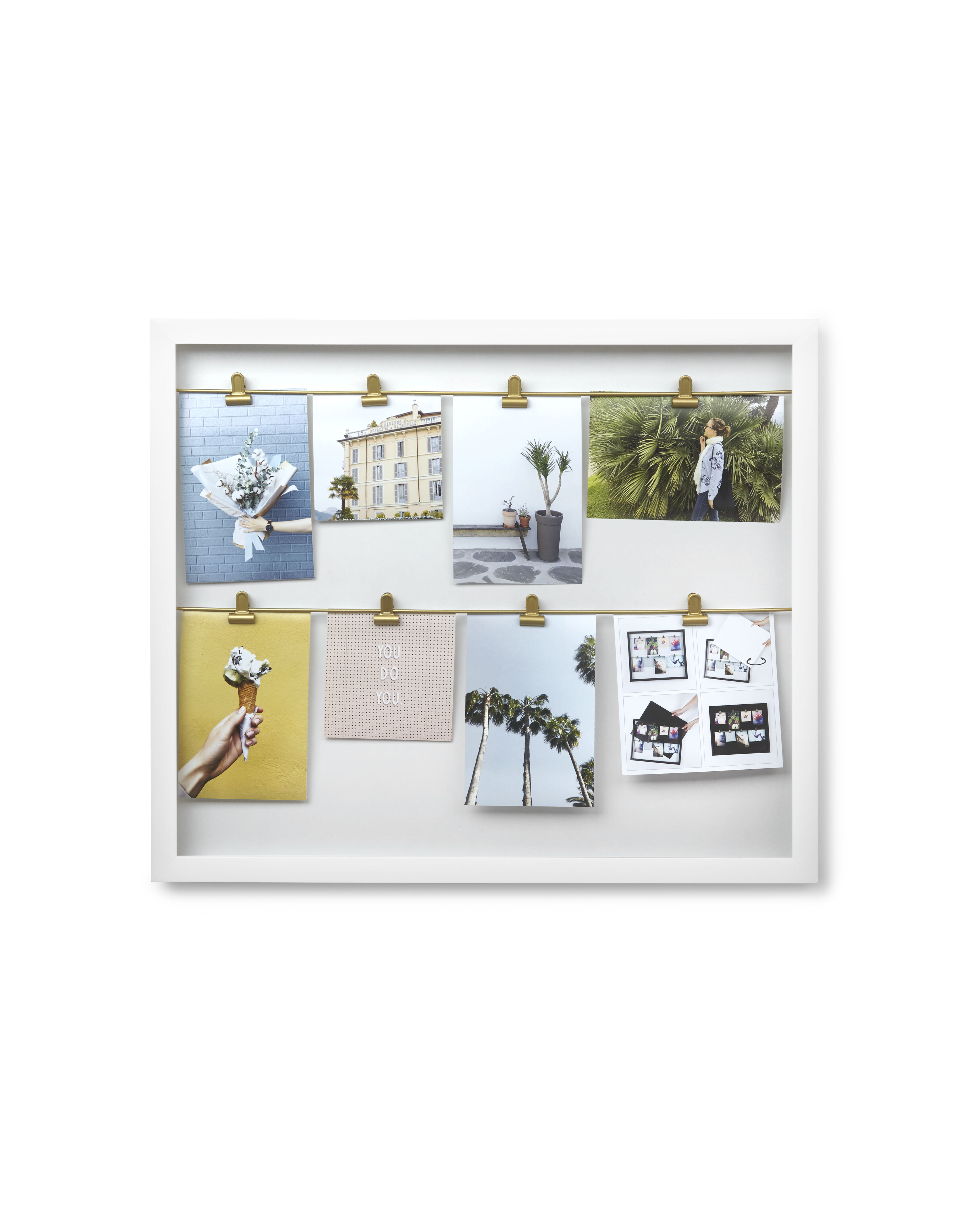 3-Opening Natural Basics Photo Frame for use with Instax 8 x 5 cm 