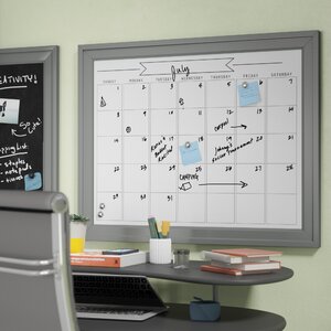 Contemporary Wall Mounted  Dry Erase Board