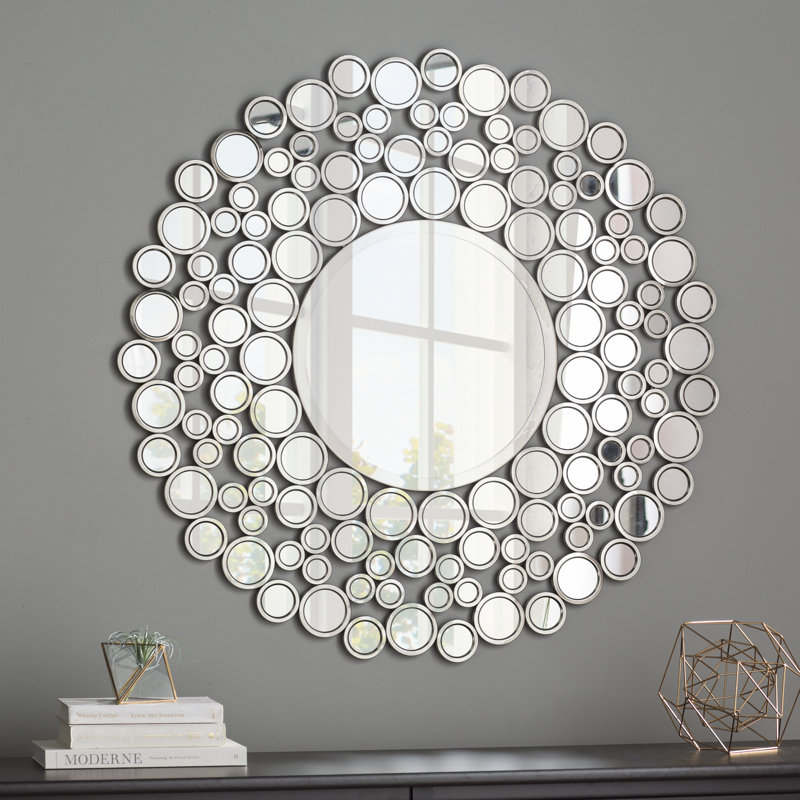 Wrought Studio Kentwood Round Wall Mirror & Reviews | Wayfair