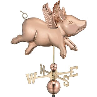 Flying Pig Weathervane Wayfair