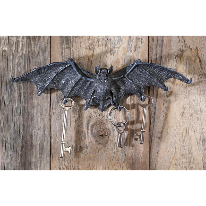 Design Toscano 10 X 3 X 1 5 Vampire Bat Key Holder Reviews Wayfair