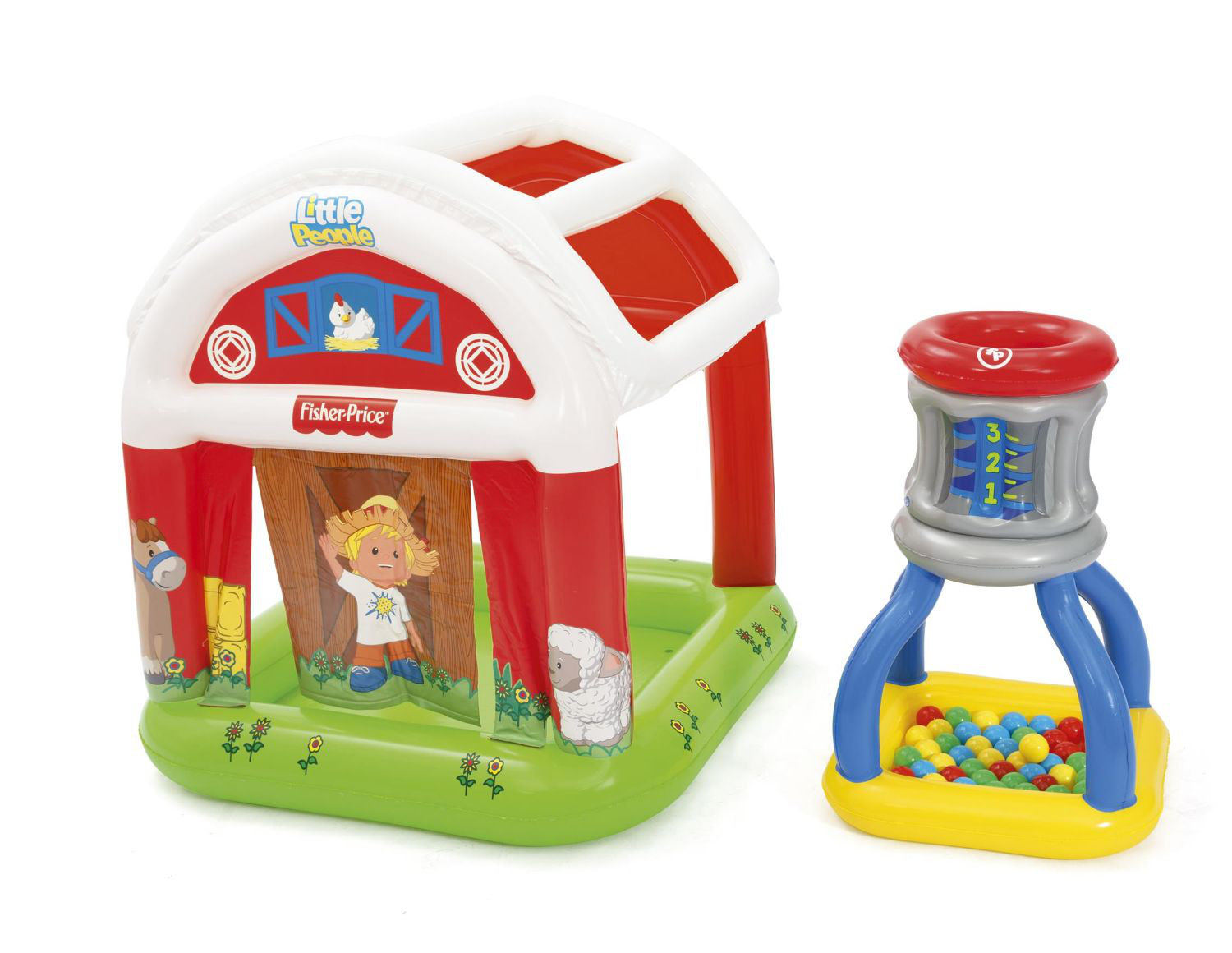 Bestway Little People Barn Ball Pit & Reviews Wayfair