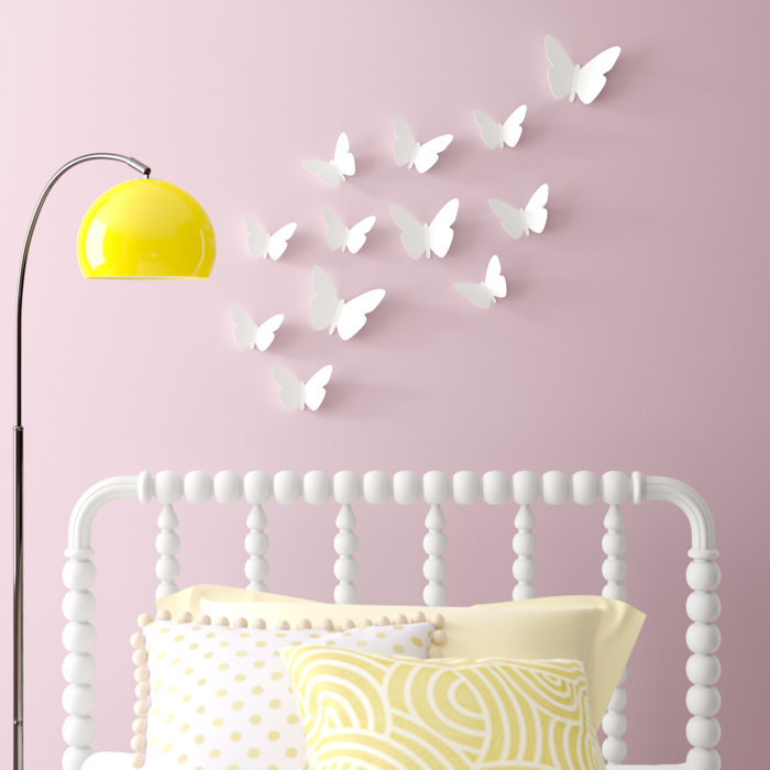 Kids Room Decor Home Umbra Mariposa Wall Decor Set Of 9 Pastels Kopa Or Kr