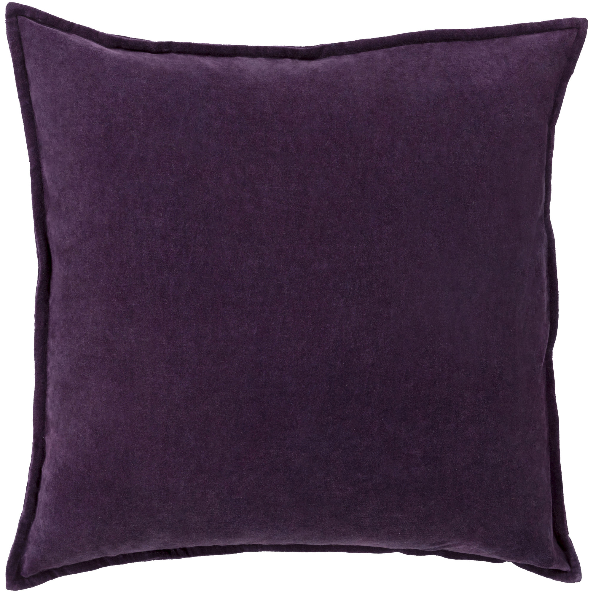 round purple pillow