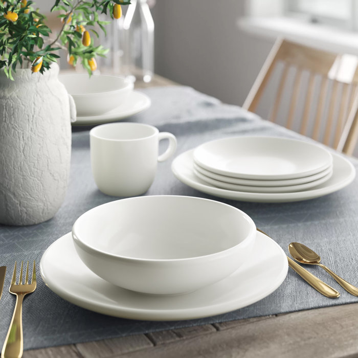 Everytime 24 Piece Dinnerware Set Service For 6 Everytime 24 Piece Dinnerware Set Service For 6